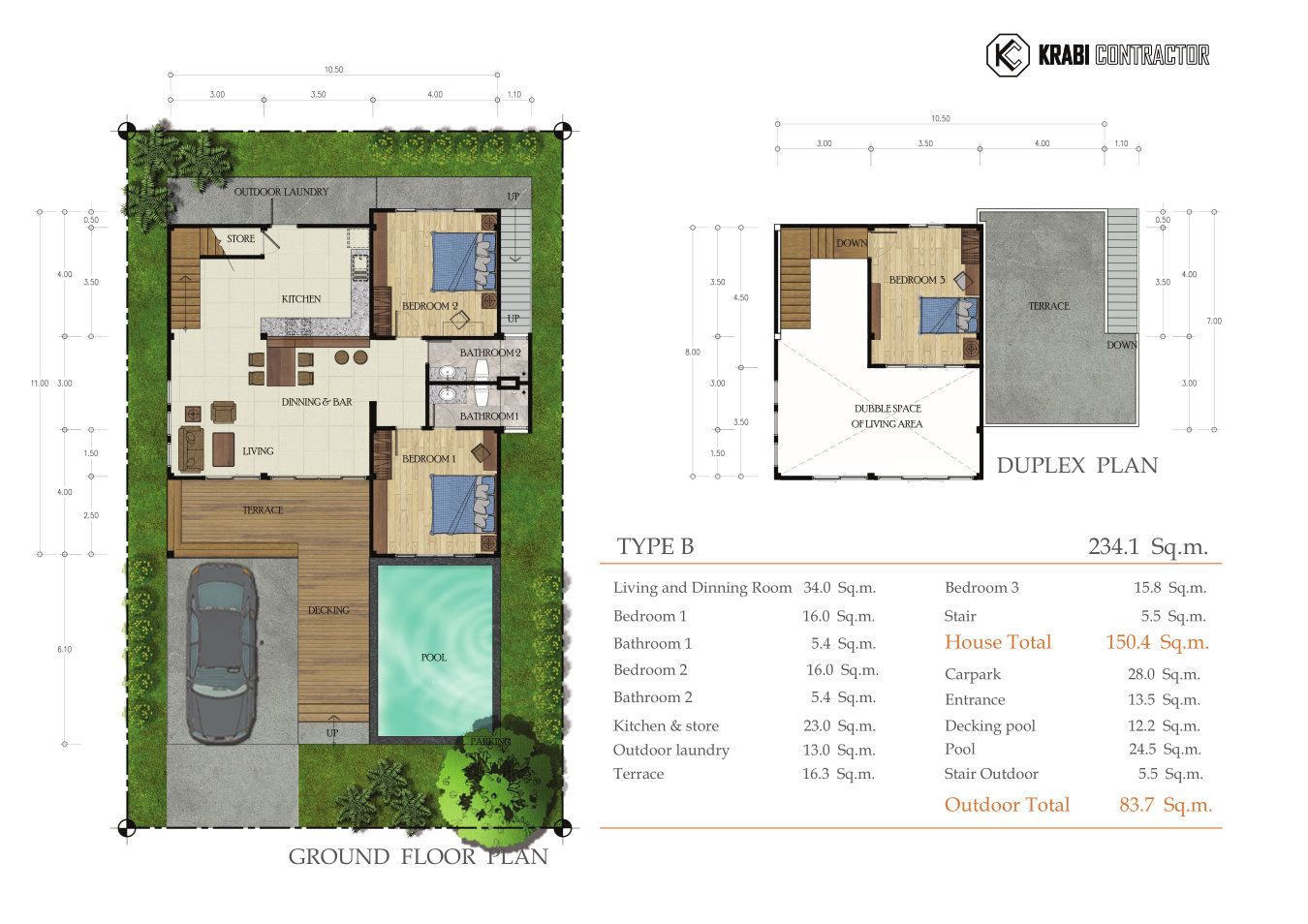Villa Type B